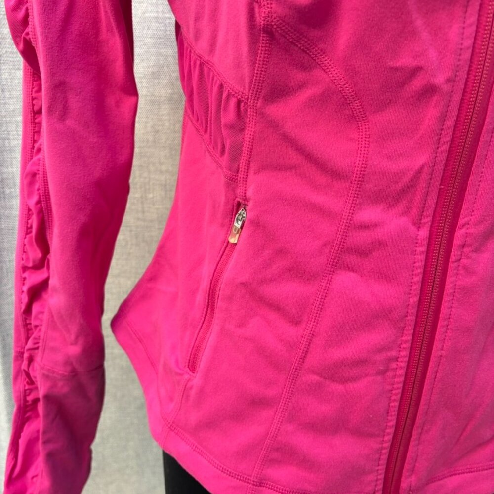 NEW Zella Workout Jacket, Red Berry M - Picture 8 of 16